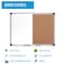 Mastervision MasterVision Maya Series Combo Whiteboard/Cork Board, Wall Mount, 18"x24", Aluminum Frame XA0202170 - alternate 8